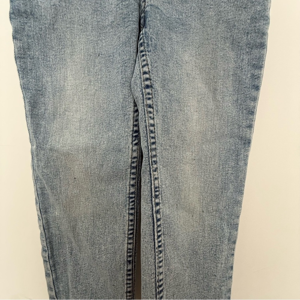 H&M boys straight cut Blue washed out Jeans 4-5T - Picture 3 of 4